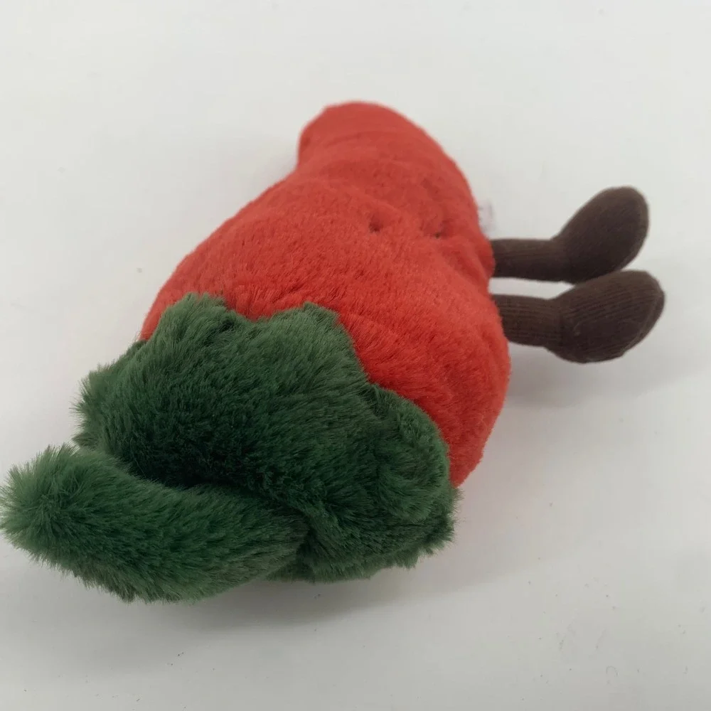 Jellycat Vivacious Vegetable Chili Pepper Red Plush Stuffed Animal 8 Inch